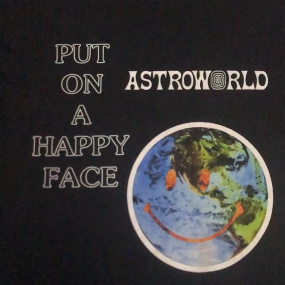 Travis Scott Astroworld Men’s Black Tee